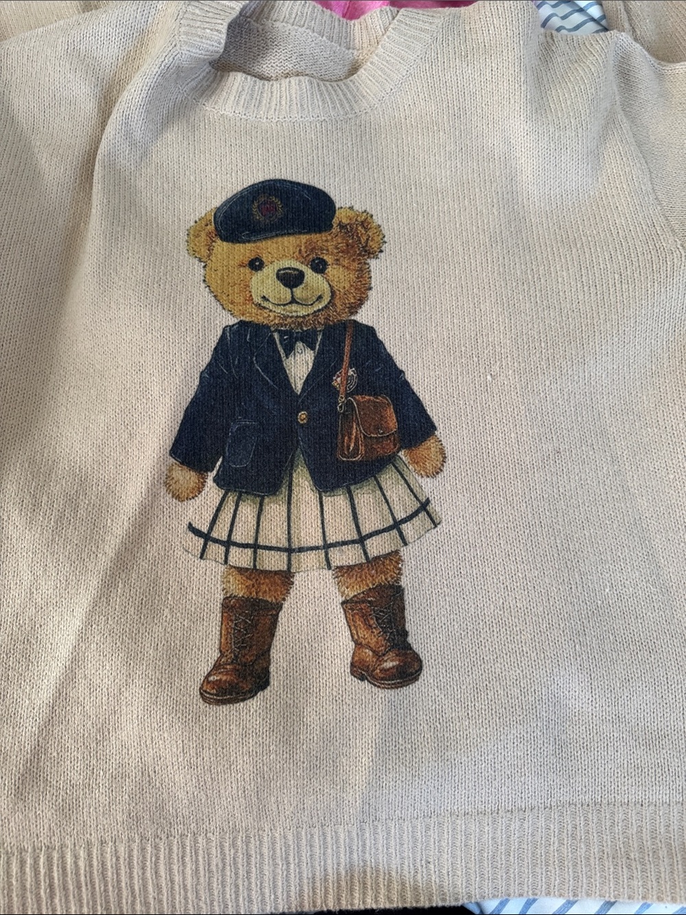 Bear sweater